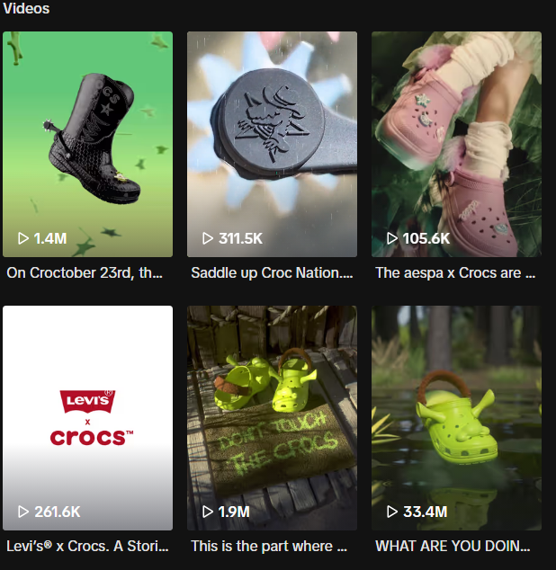 Crocs TikTok